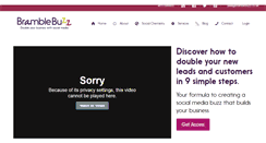 Desktop Screenshot of bramblebuzz.co.uk